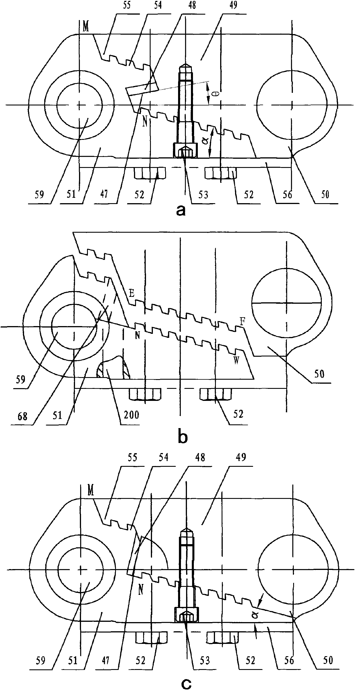 Track component and assembly method for constituting track
