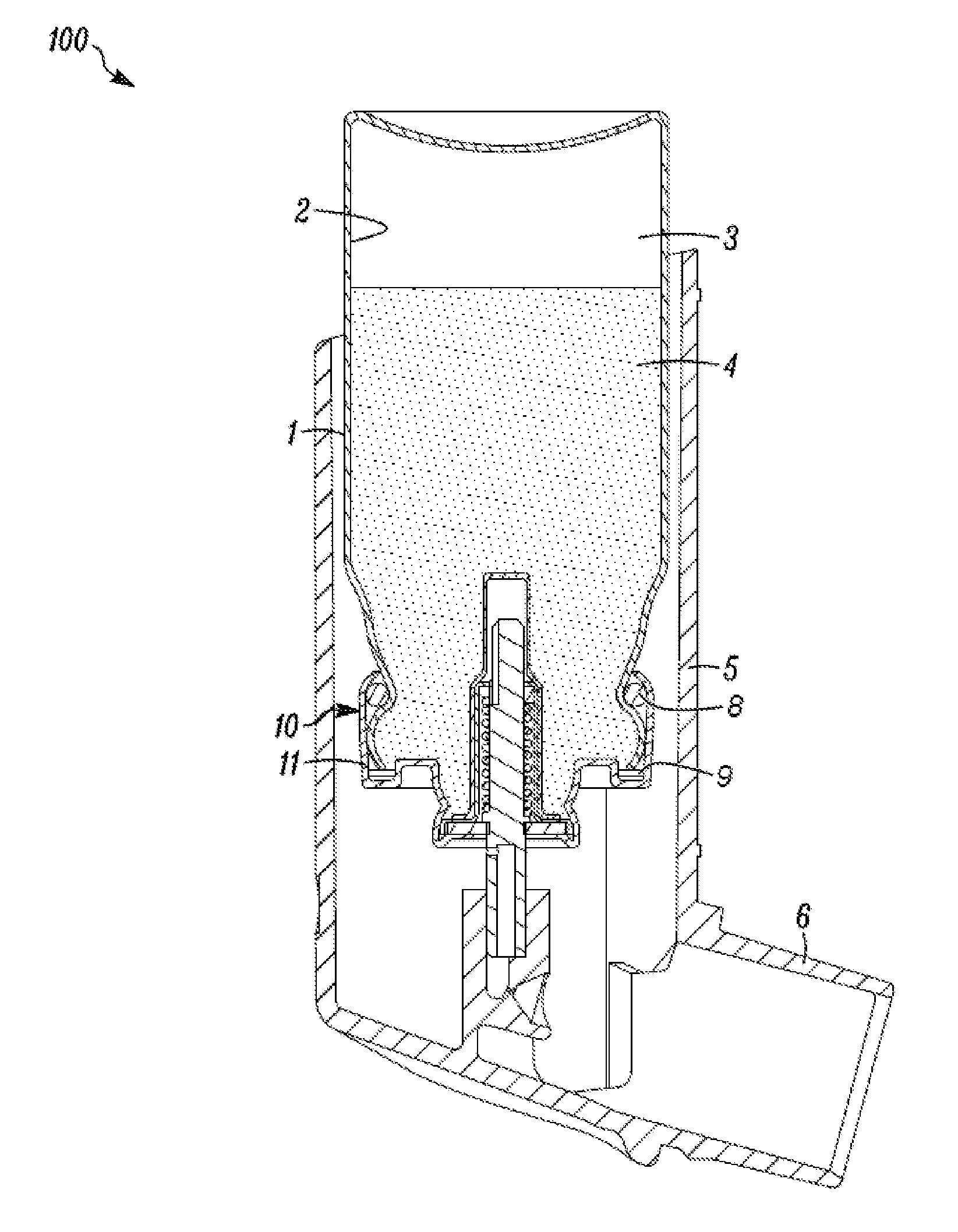 Medicinal inhalation devices and components thereof