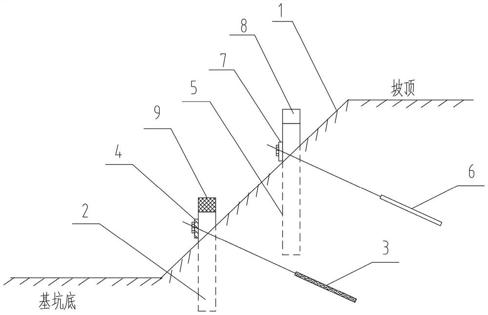 Reinforcing supporting body for existing supporting body