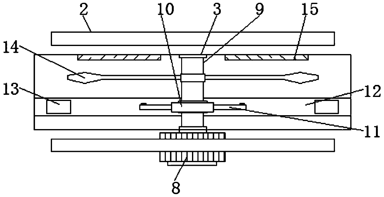 Conveying device for bread production and with anti-sticking function