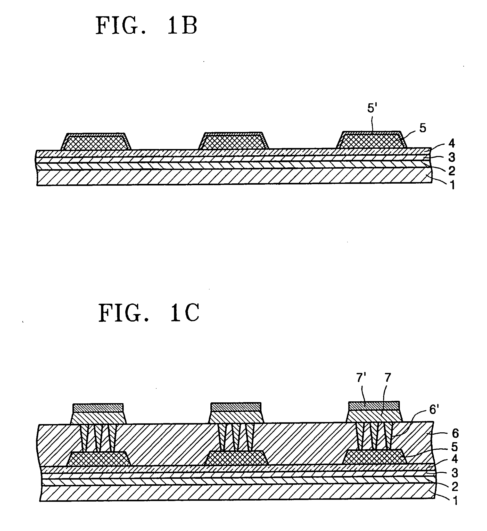 Light emitting display (LED) and method of manufacture