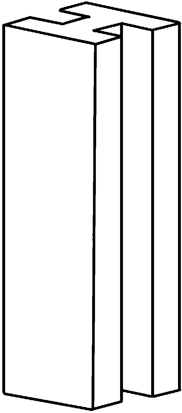 A method for analyzing the crushing characteristics of a thin-walled beam with a twelve-right-angle section with variable thicknes