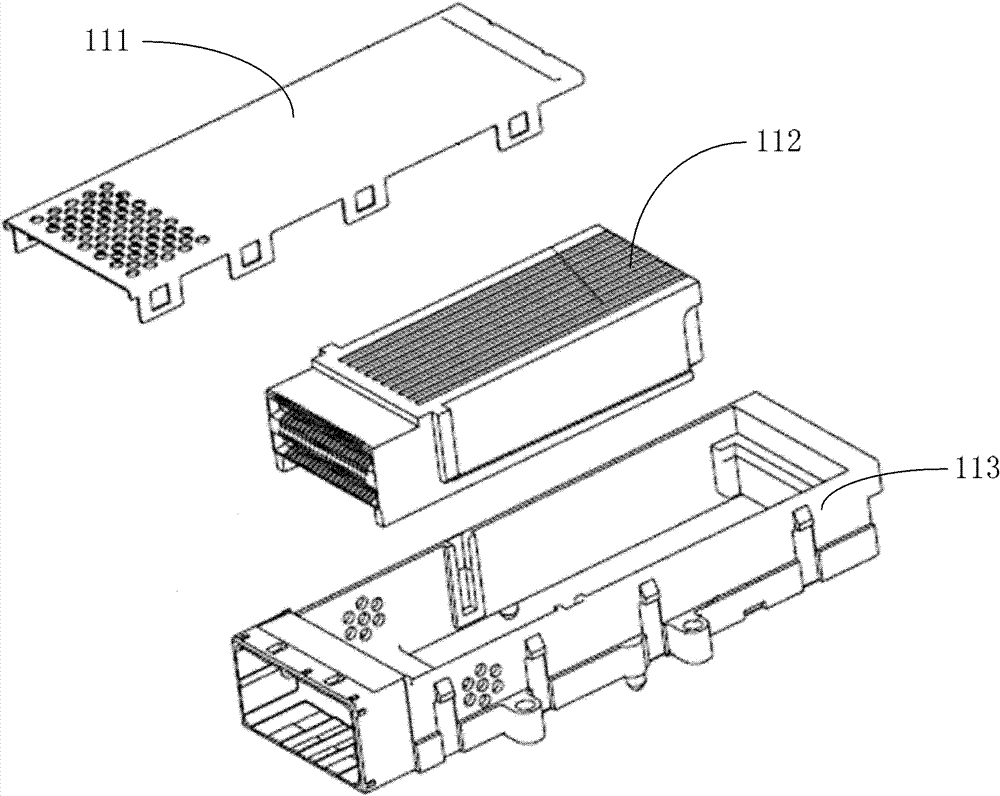 High speed transmission interface connector