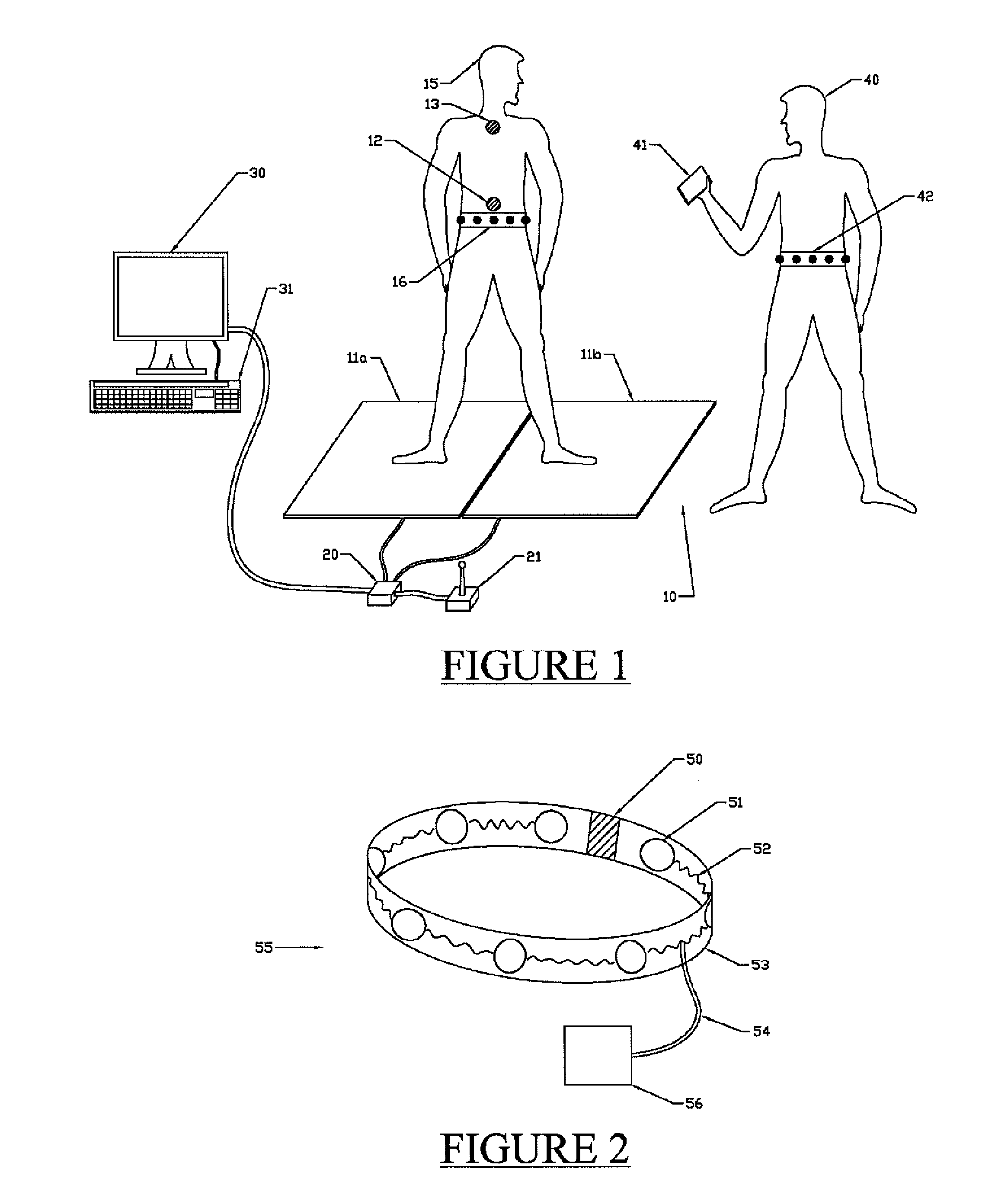Method and apparatus for vibrotactile motional training employing cognitive spatial activity
