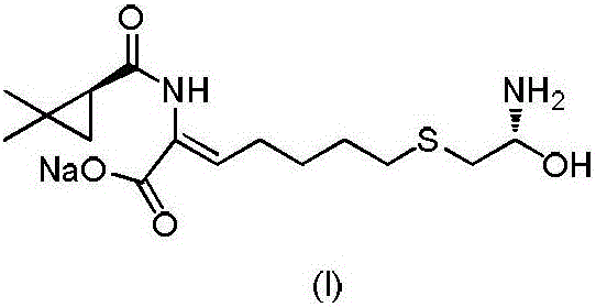 Preparation method of 7-chlorin-(1-oxo ethyl) ethyl oenanthate