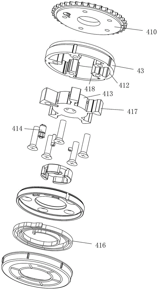 Oil duct structure of VVT (variable valve timing) system