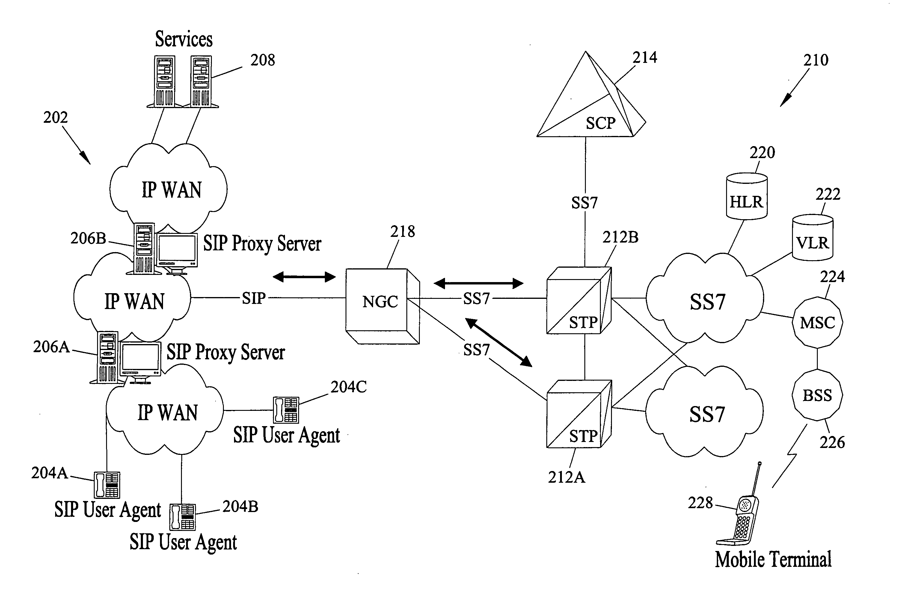 Methods and systems for converting an internet protocol (IP)-based message containing subscriber content to a public switched telephone network (PSTN)-based message including subscriber content
