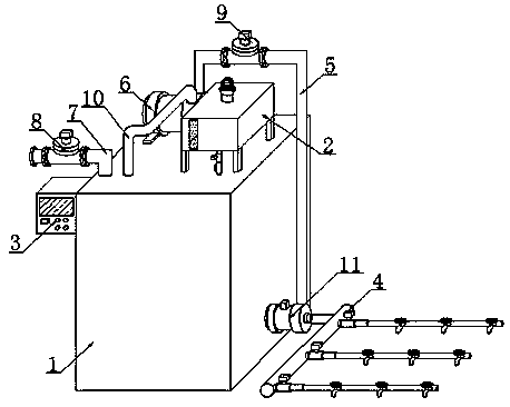 Drip irrigation device for agriculture