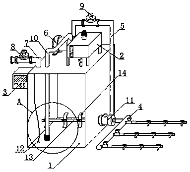 Drip irrigation device for agriculture