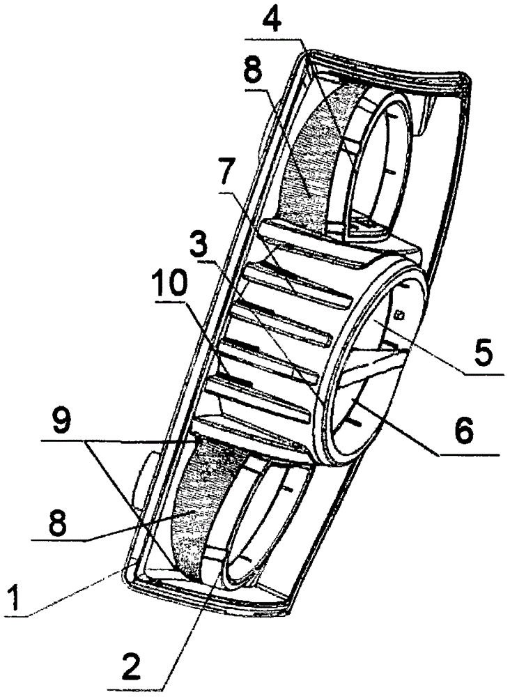 Anti-fogging structure of automobile tail lamp