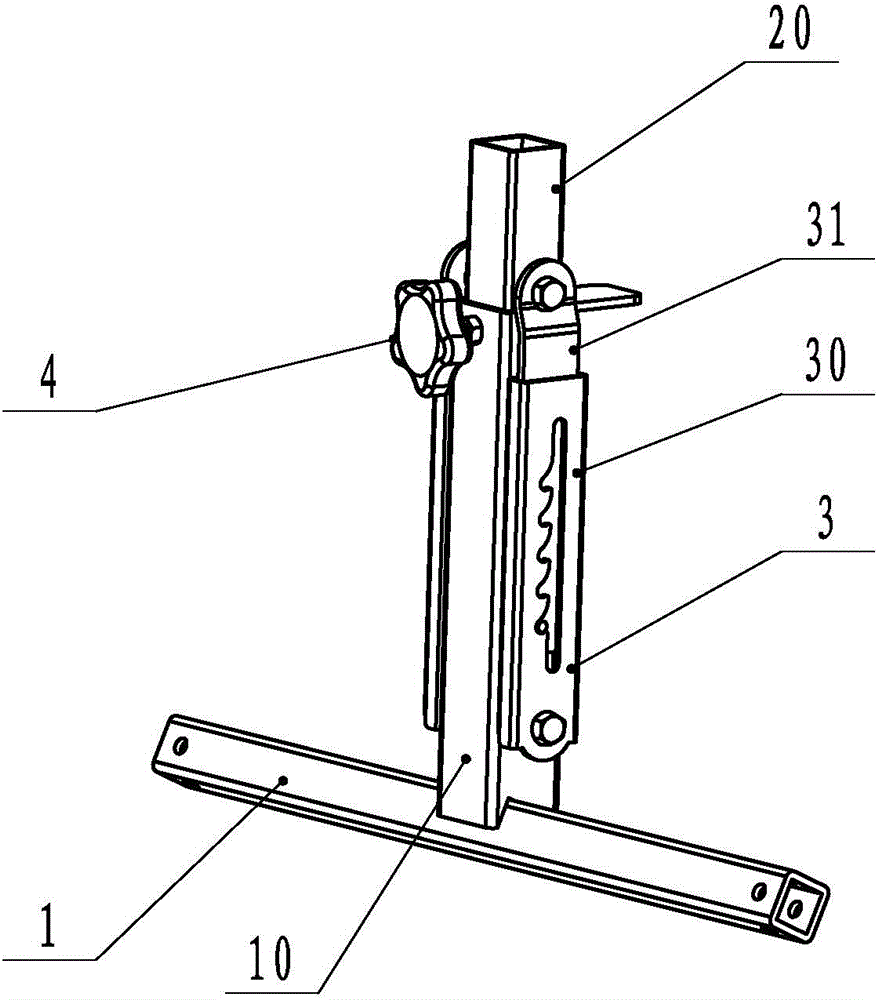 Scooter with telescopic adjustable seat