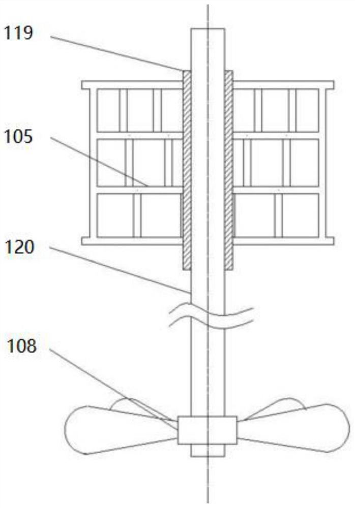 Multi-stage internal circulation system for realizing grinding of semi-finished powder