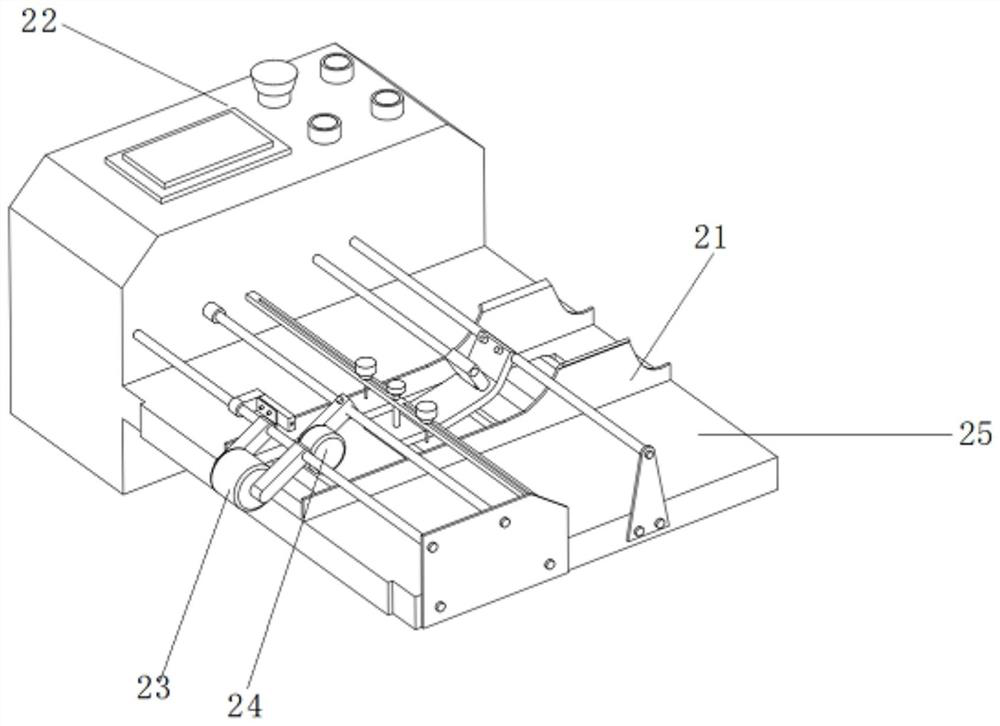 Packaging bag paging, marking and removing integrated system and method based on machine vision