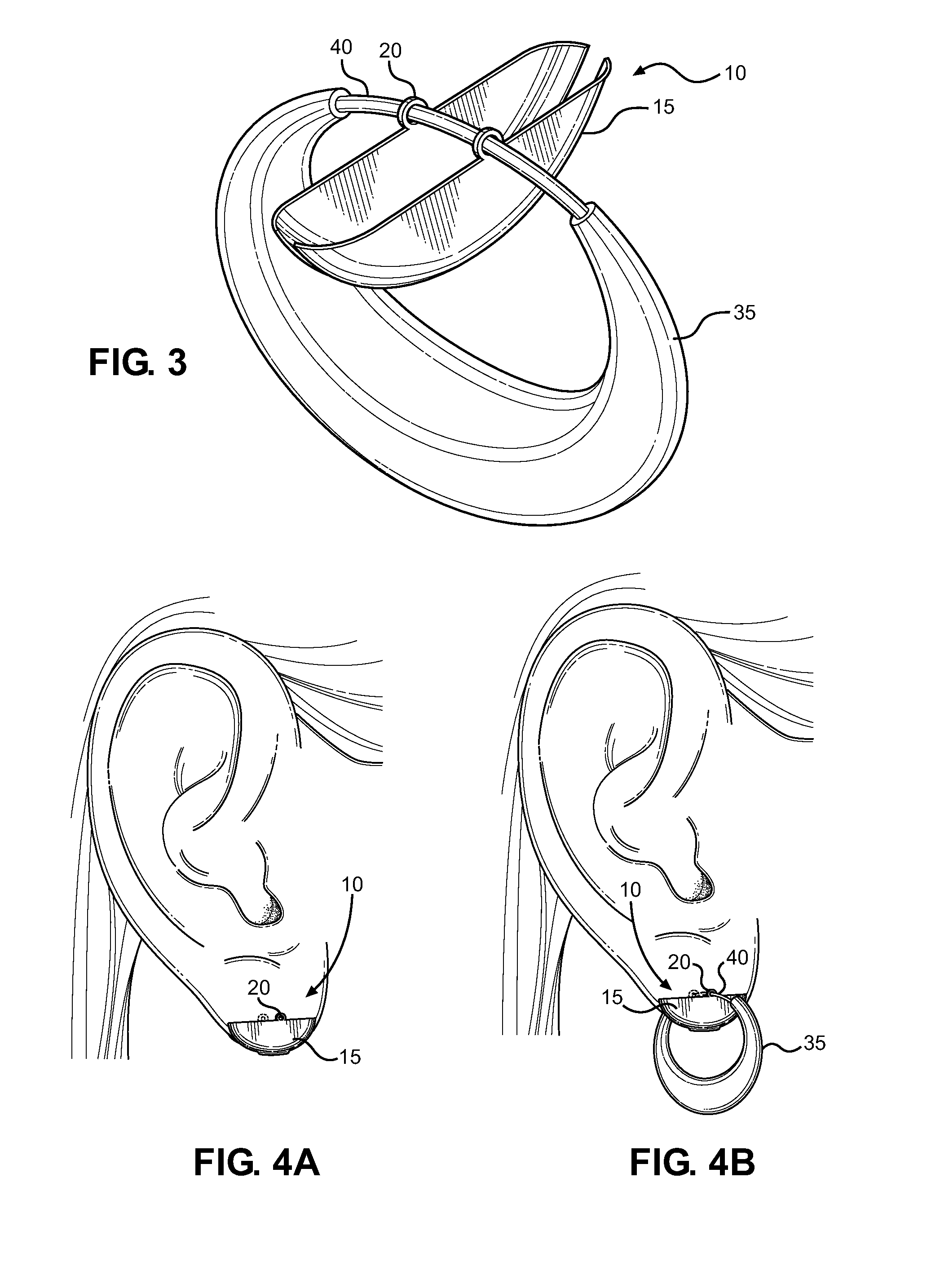 Earring Support Device