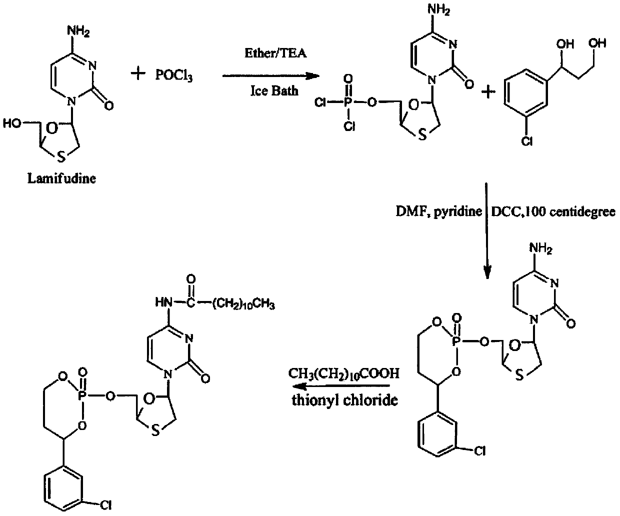 Phosphoryl n-fatty acyl nucleoside analogues for the treatment of viral hepatitis and liver cancer