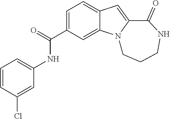 Heterocyclic compounds containing an indole core