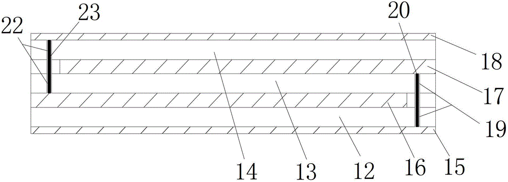 Piezoelectric low-energy-consumption broadband warning device for automobile