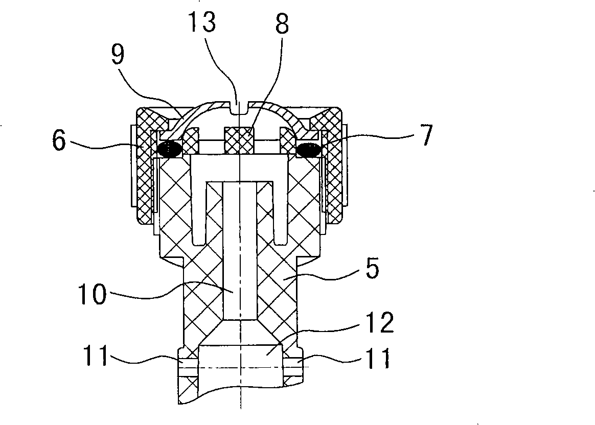 Fluid jet nozzle of sprayer