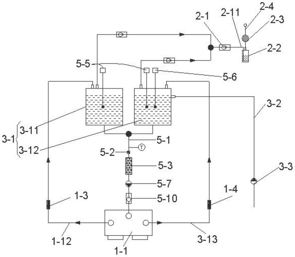 Hydrogen-oxygen mixed breathing machine