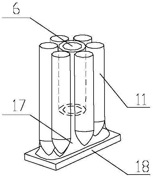 A attitude control method for a liquid droplet micromanipulator structure