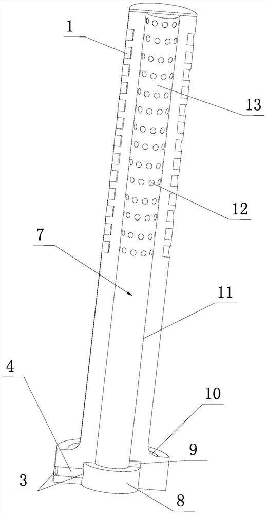 Ejector rod of injection mold