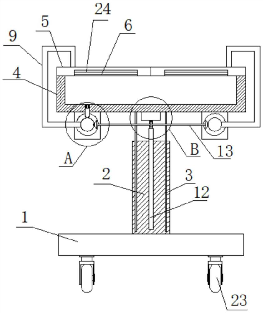 Instrument foot stool for orthopaedic surgery