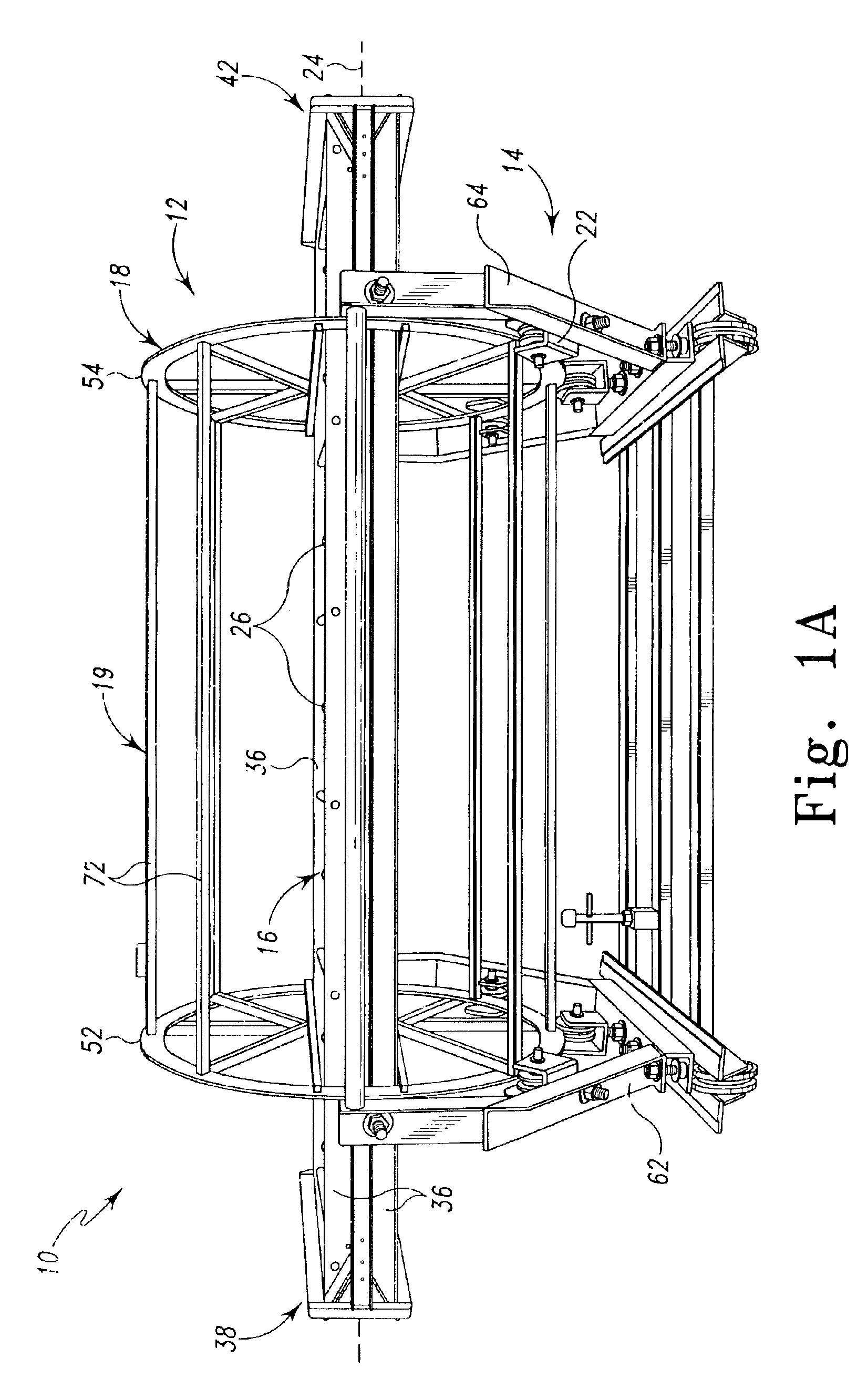 Panel turning apparatus