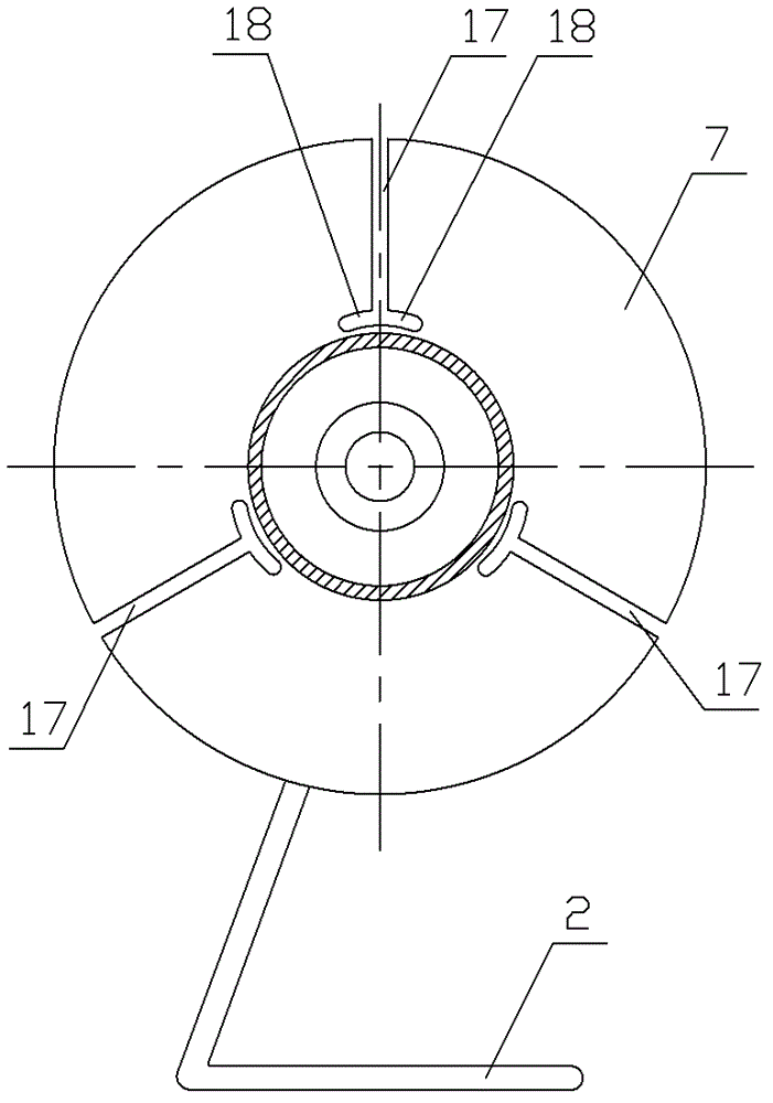 Cable winding plate of manual multiple-linked fast cable coiling and uncoiling