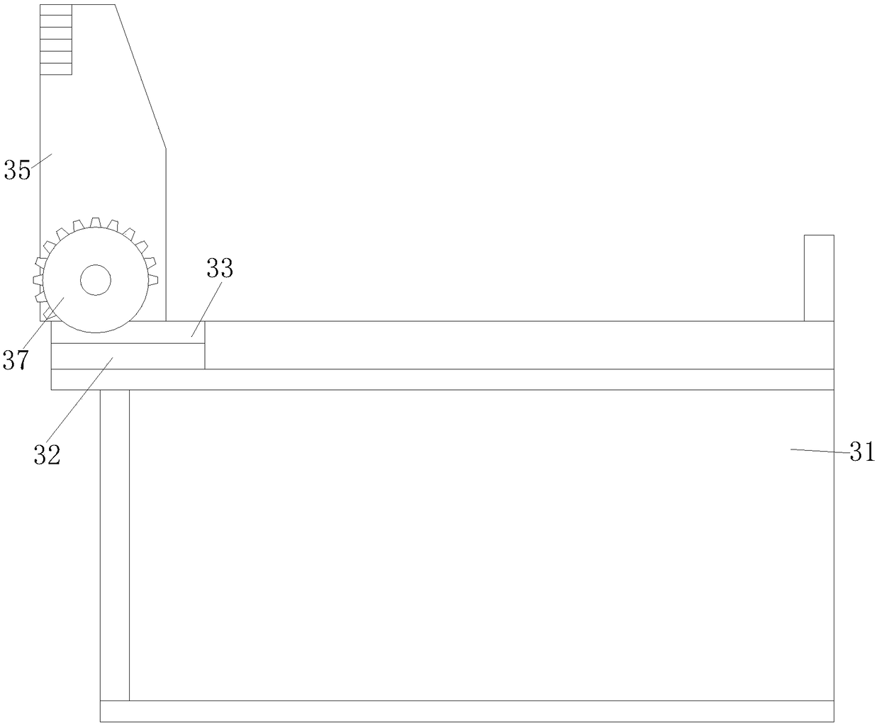 Household paper hard box package box-opening device