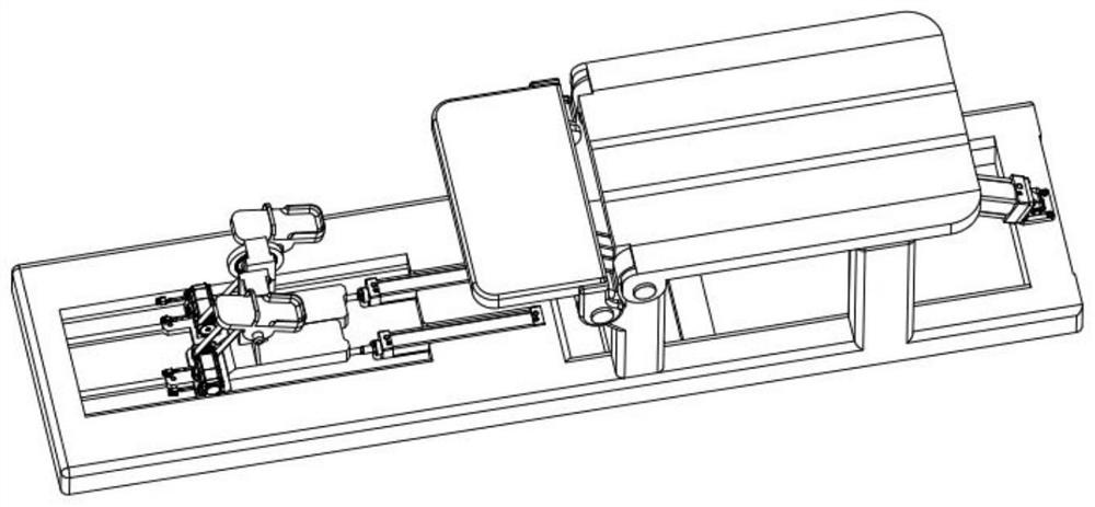 Inclined bed type lower limb rehabilitation equipment