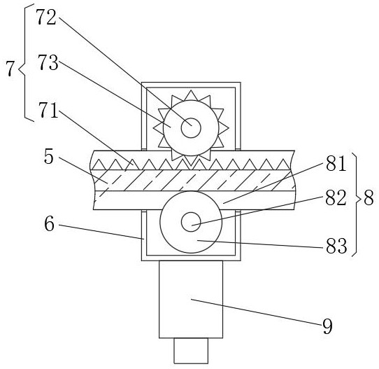Line drawing and positioning integrated device for garment decoration splicing process