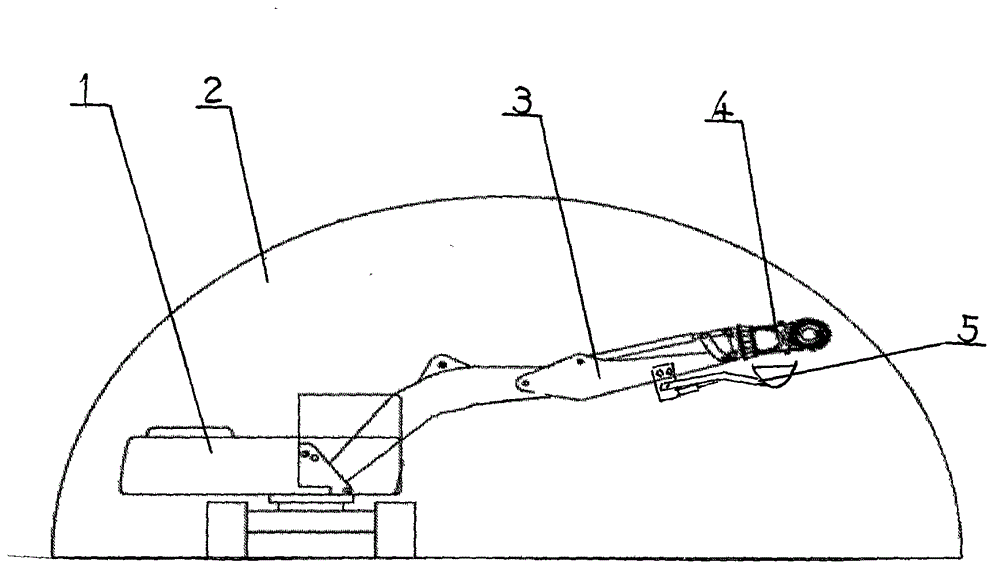 Hydraulic rock-soil milling and excavating equipment and method for tunnel in soft and weak surrounding rock