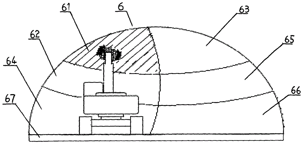 Hydraulic rock-soil milling and excavating equipment and method for tunnel in soft and weak surrounding rock