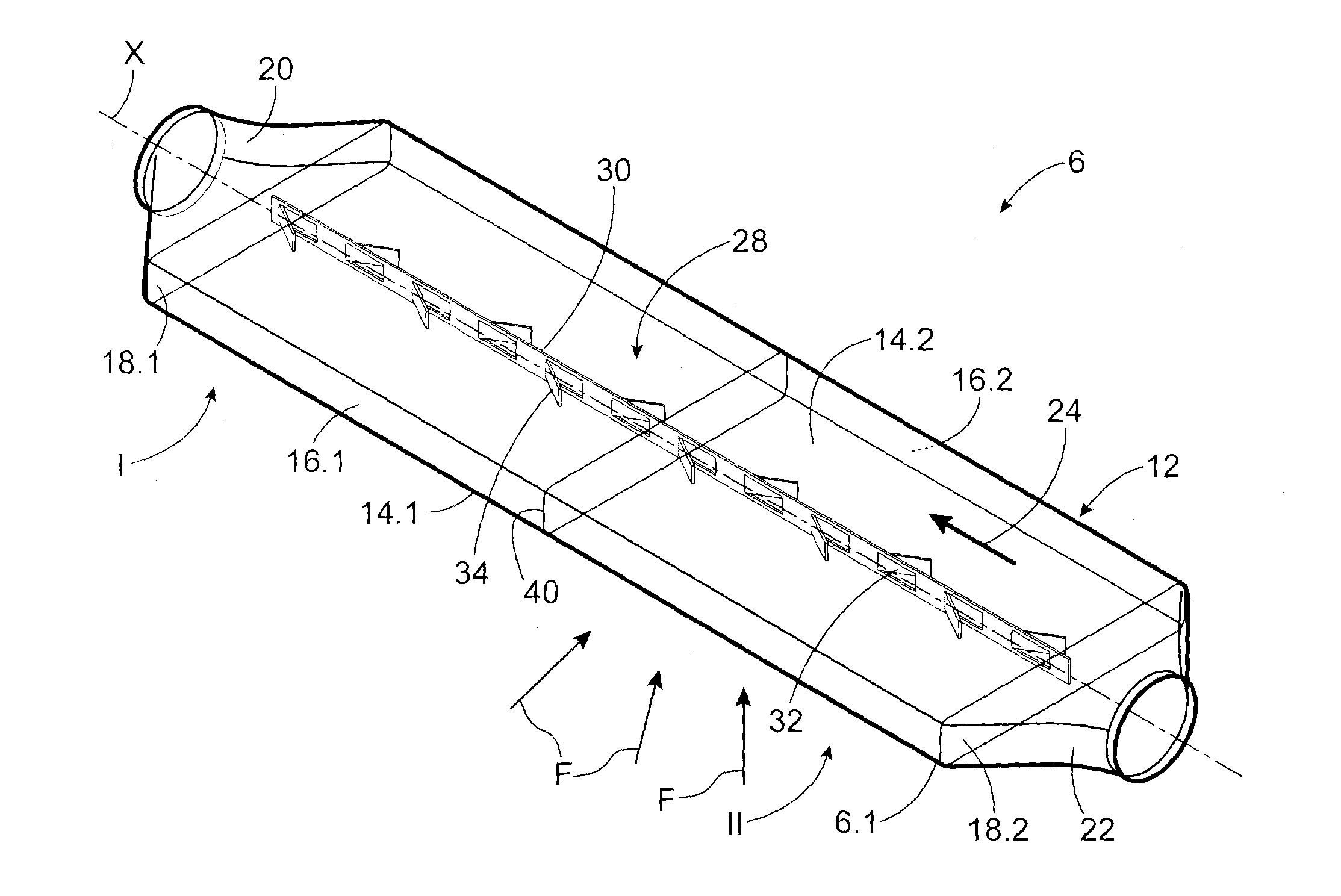 Module for a thermal absorber of a solar receiver, absorber comprising at least one such module and receiver comprising at least one such absorber
