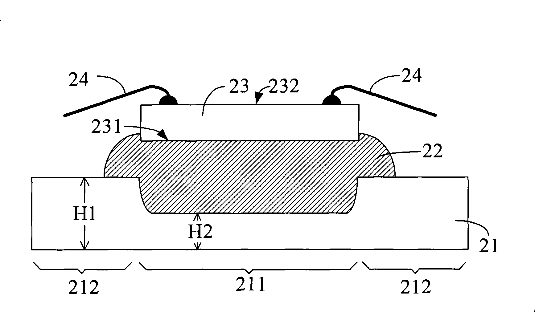 Substrate for semiconductor package structure, semiconductor package structure and manufacturing method thereof