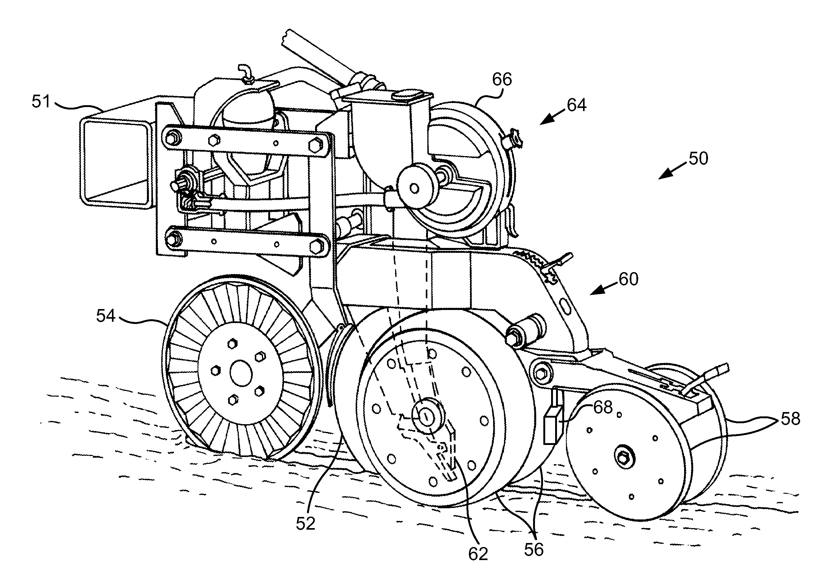 Seed spacing monitoring system for use in an agricultural seeder