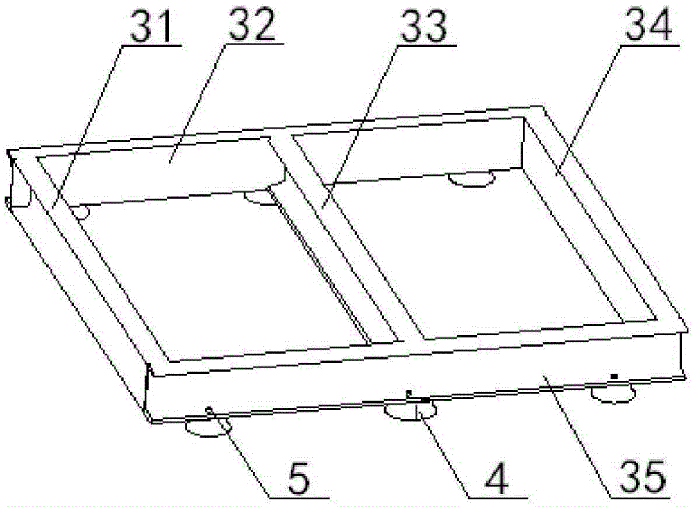 A low-cost shock-absorbing support structure for wind turbines