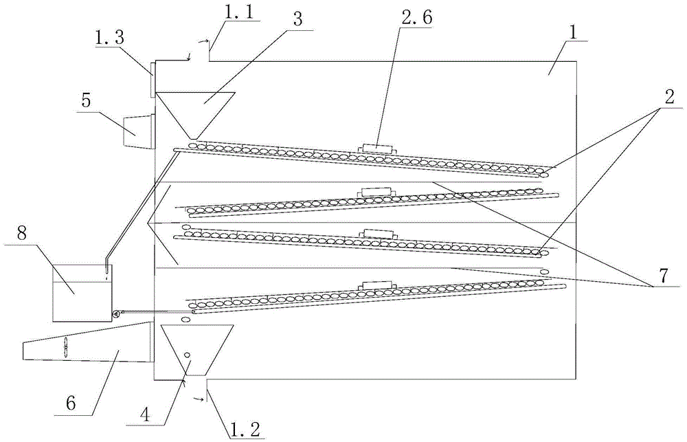 Coal slurry dewatering and drying device and method