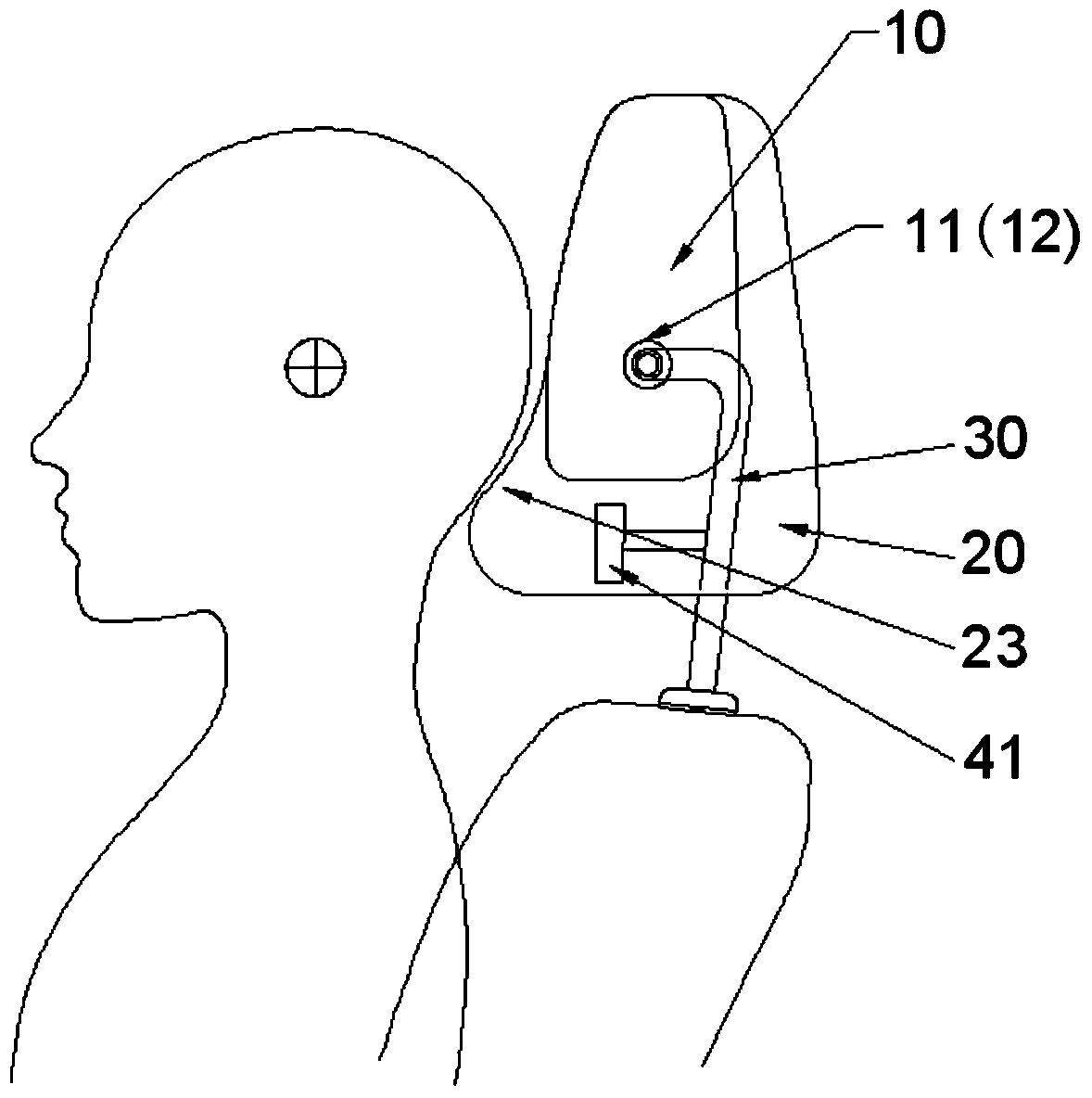 A functional seat headrest