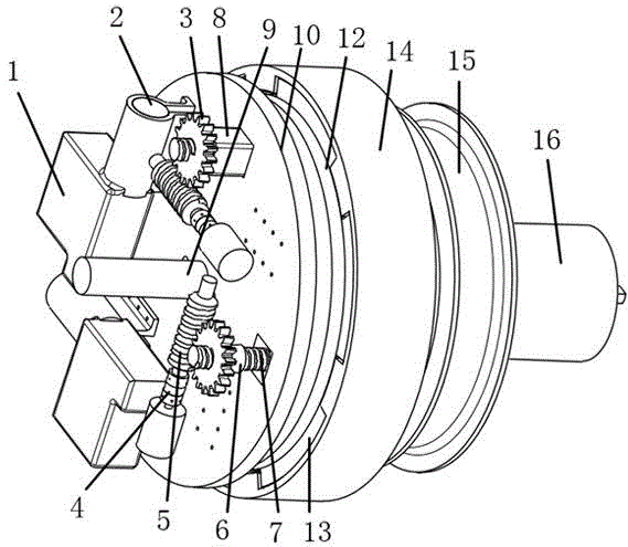 Electric worm-gear airplane braking system and method for operating braking system