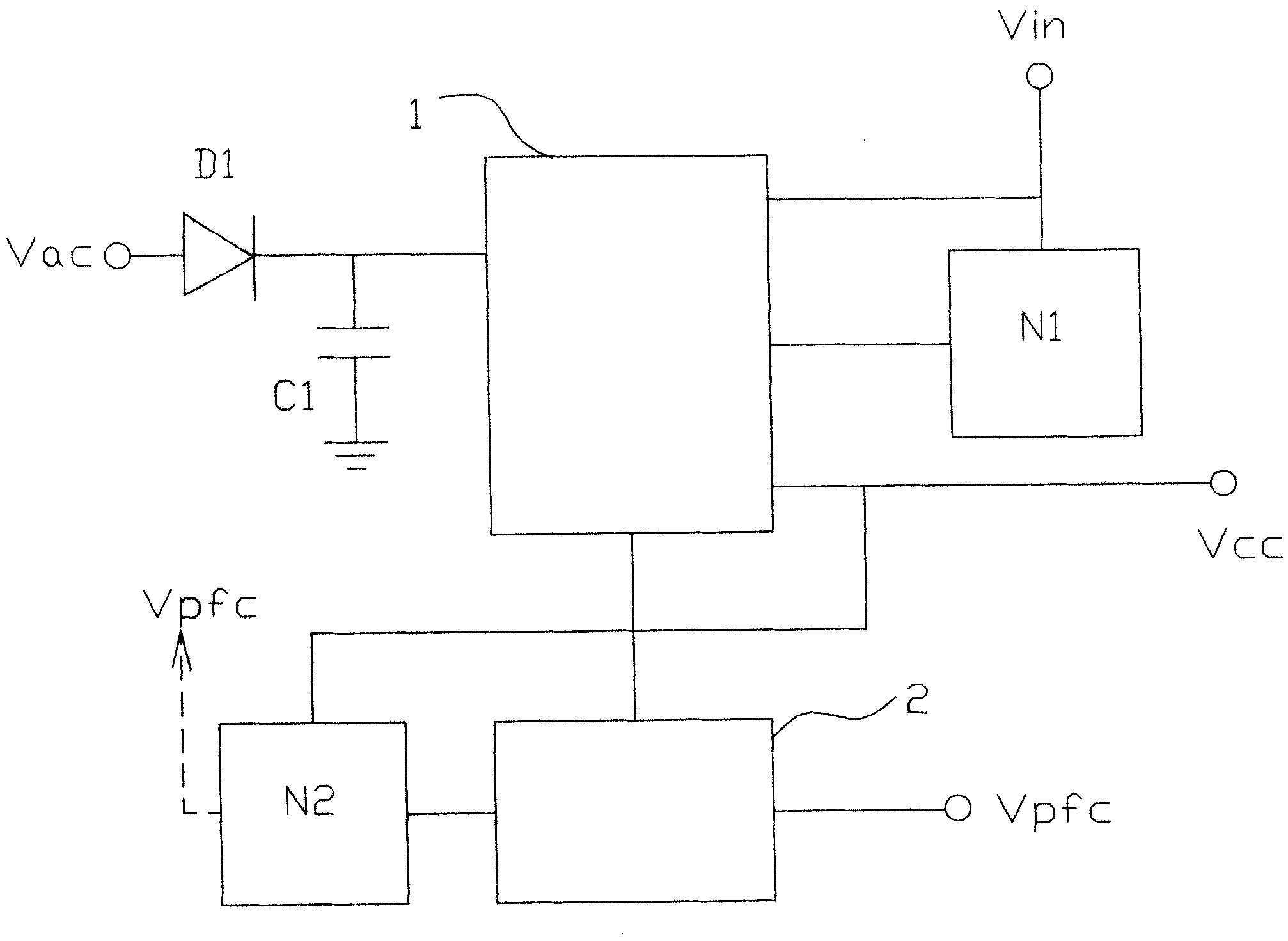 Television power supply protective circuit