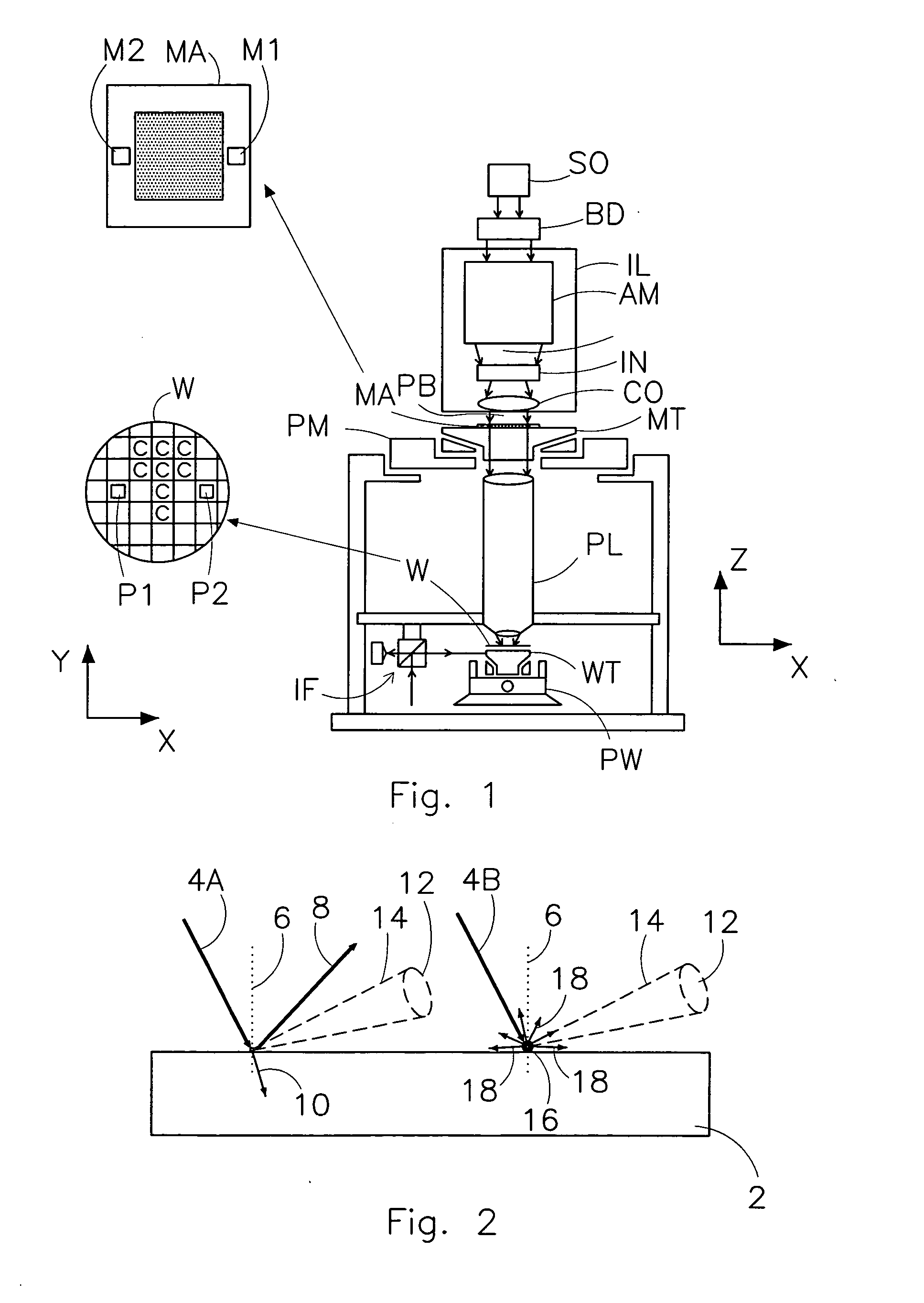 Particle detection device, lithographic apparatus and device manufacturing method