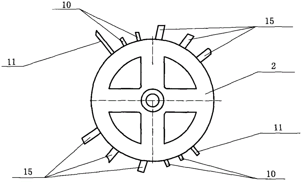 Rotation-type pulse detonation engine