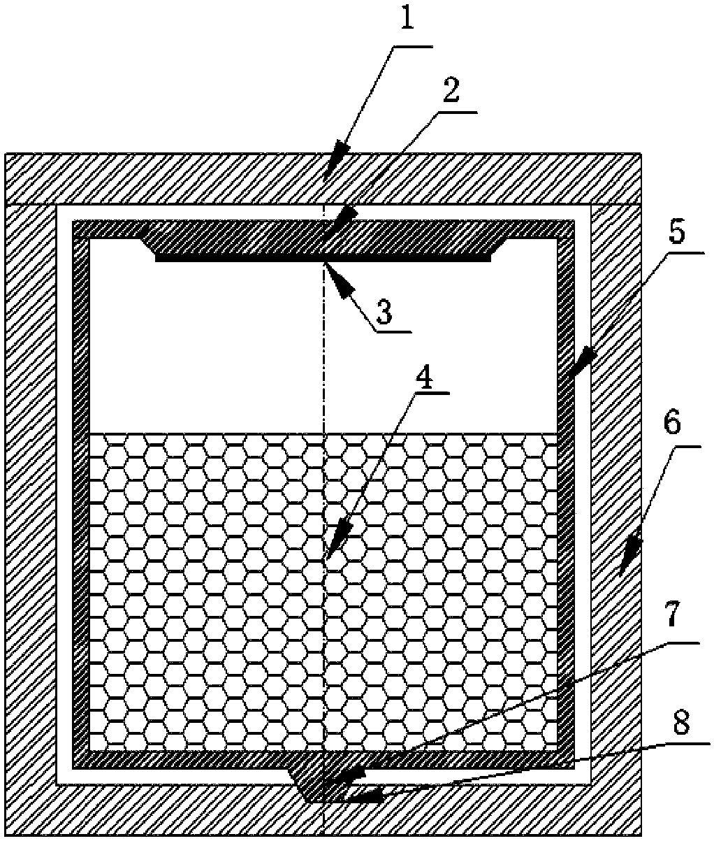 Crucible for silicon carbide single crystal growing close to equilibrium state and growing method of silicon carbide single crystal