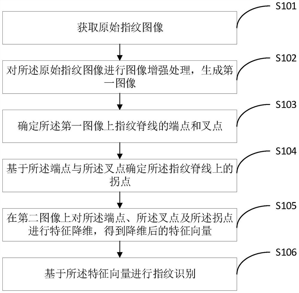 Fingerprint identification method and device, terminal and storage medium