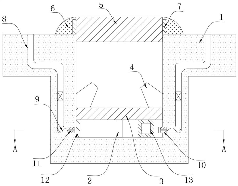 Angle conversion type interesting underground lamp