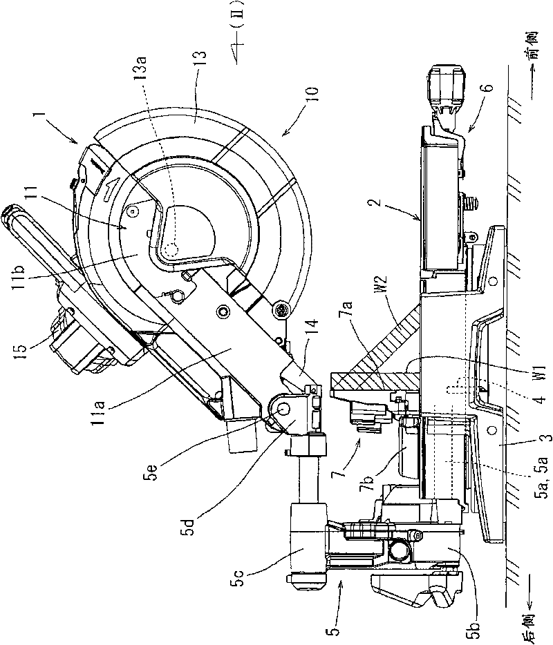 Sealing contraction of gear case