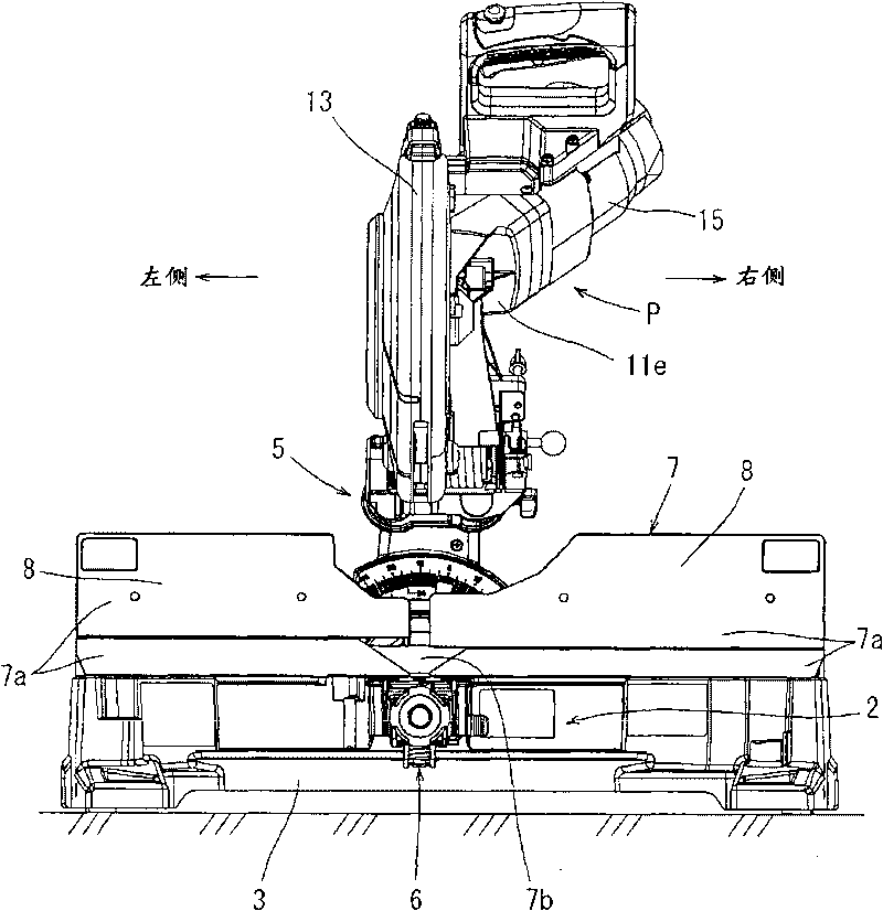 Sealing contraction of gear case