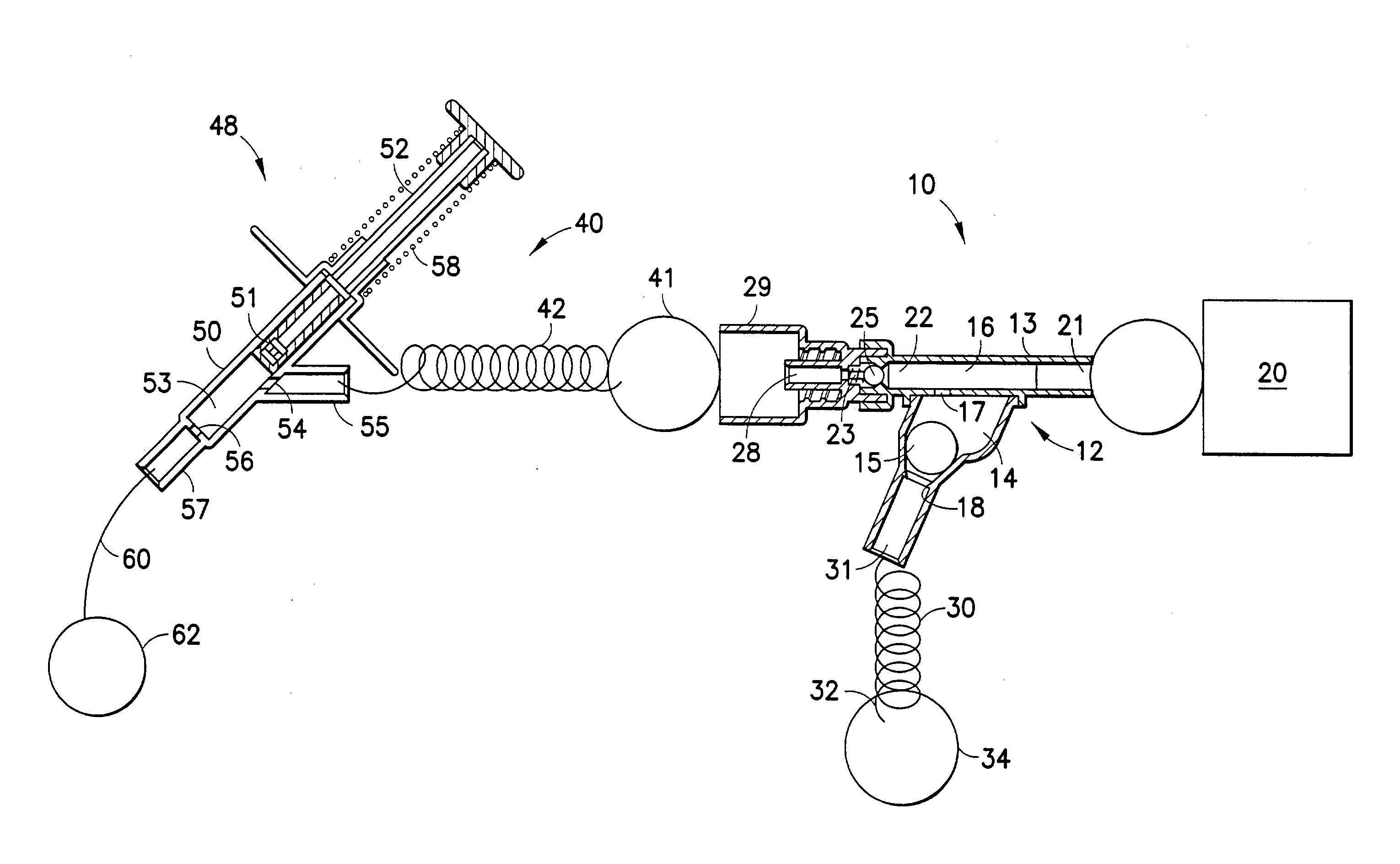 Method and apparatus for the delivery of contrast fluid to a patient