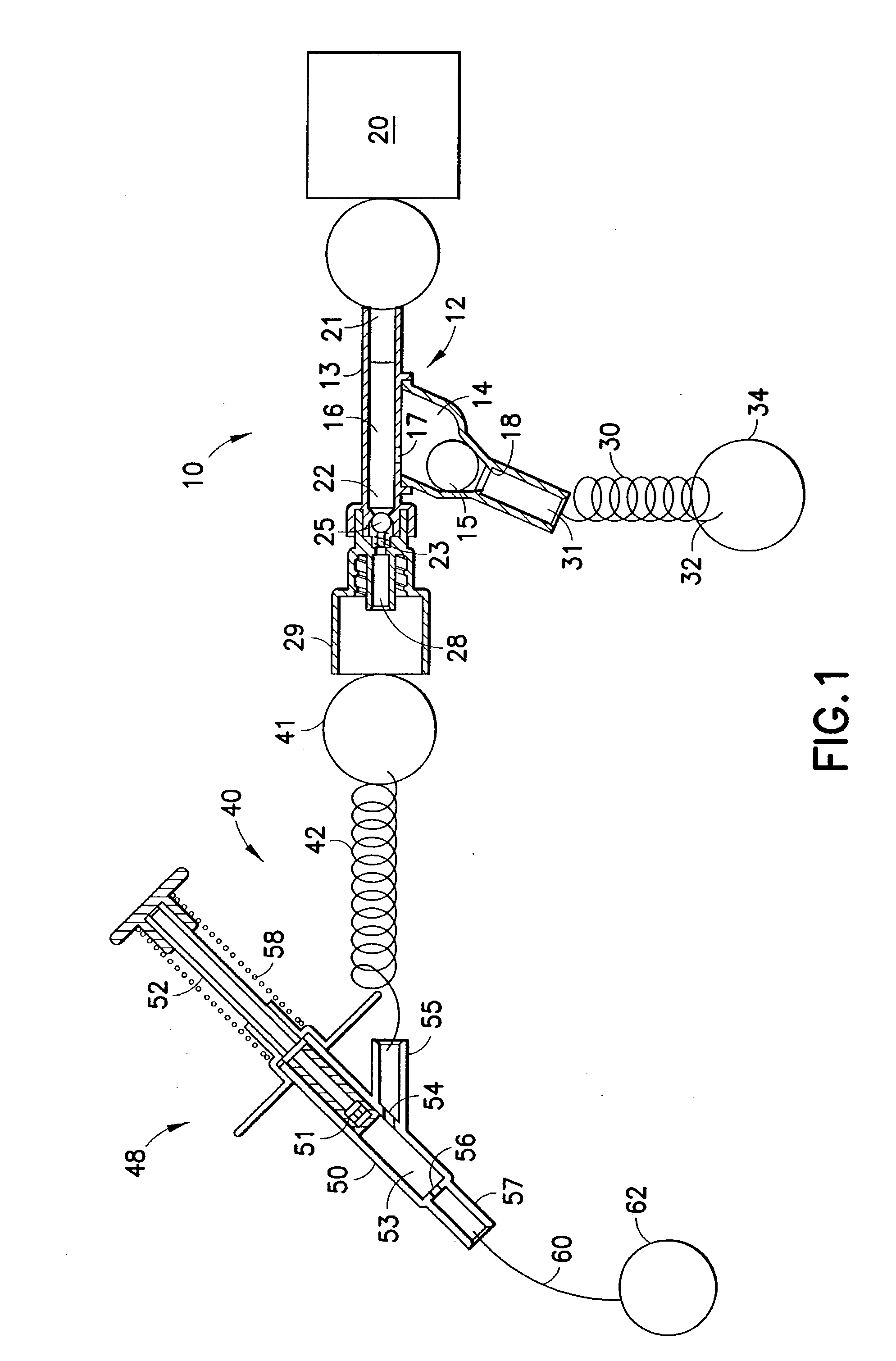 Method and apparatus for the delivery of contrast fluid to a patient
